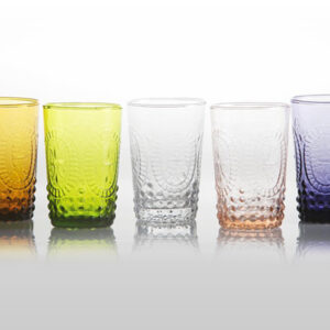 Lys Colored Water Glass