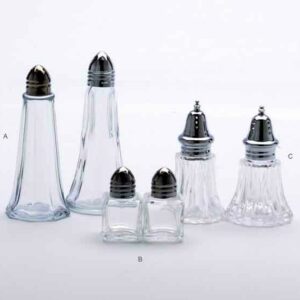 Salt & Pepper Set, Chrome Top