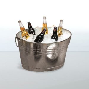 Galvanized Ice Bucket