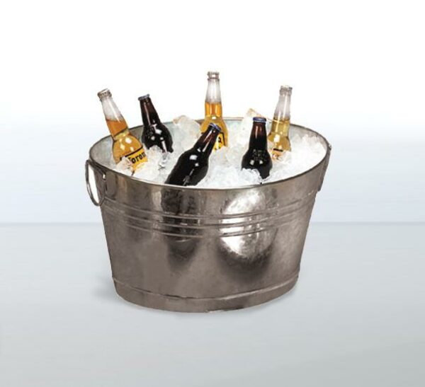 Galvanized Ice Bucket