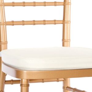 Chiavari Cushion, White