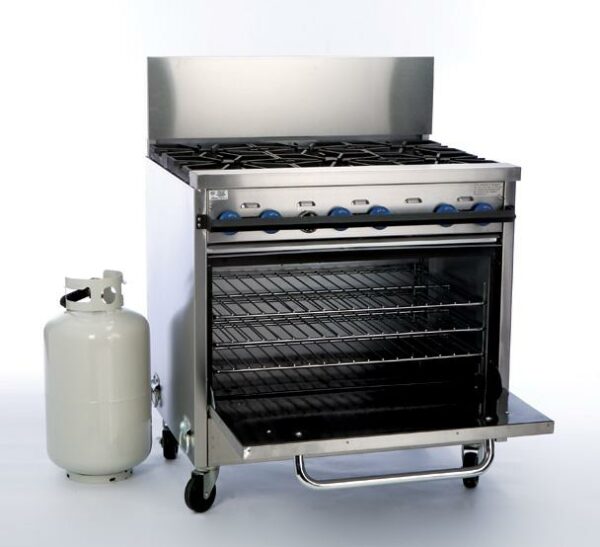 Oven- 6 Burner Stove