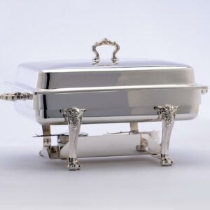 Silverplated Rectangle Chafer
