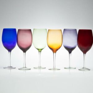 Bolero Colored Wine Glass