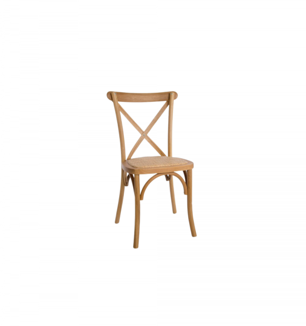 Crossback Chair, Natural
