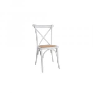 Crossback Chair, White