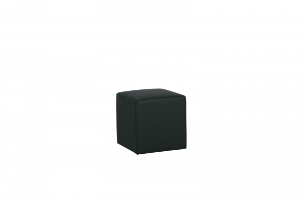 Cube Ottoman, Black
