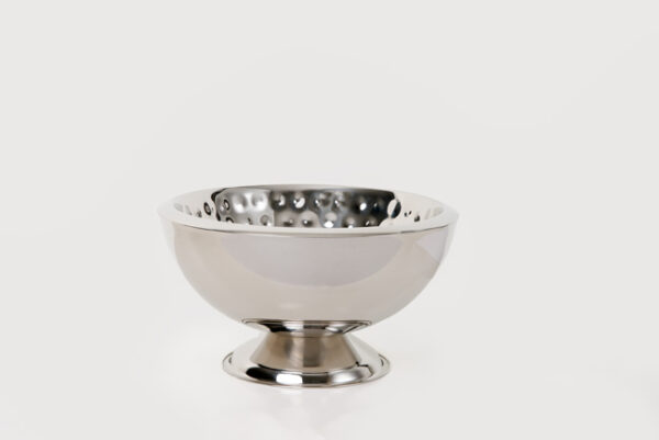 Hammered Punch Bowl