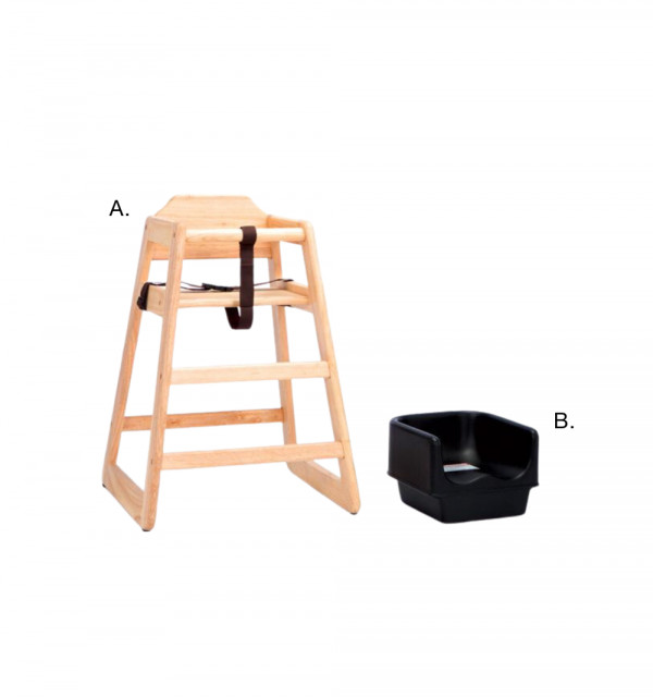 High Chair & Booster