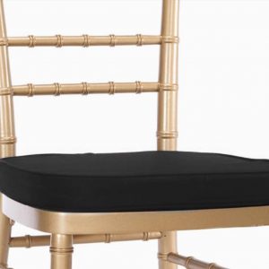 Chiavari Cushion, Black