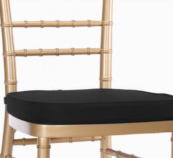 Chiavari Cushion, Black