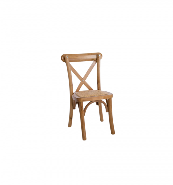 Kids Crossback Chair, Natural