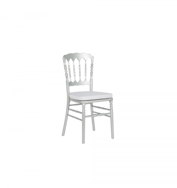 Napoleon Chair, Silver