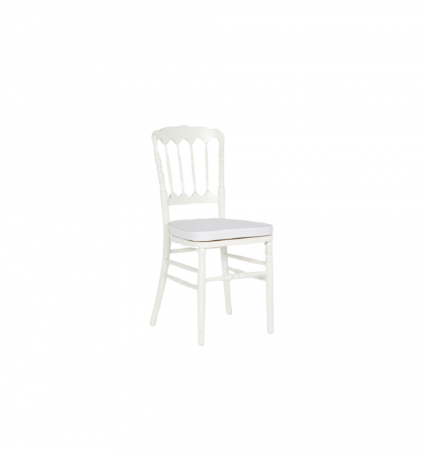 Napoleon Chair, White