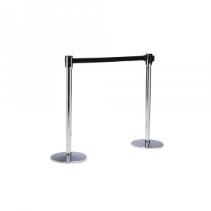 Retractable Chrome Stanchion