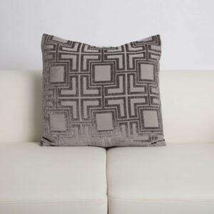 Saks Pewter Pillow