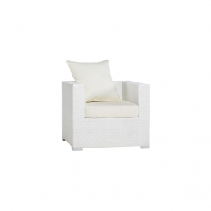 Vallarta Lounge Chair, White