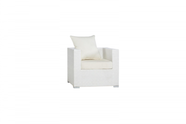 Vallarta Lounge Chair, White