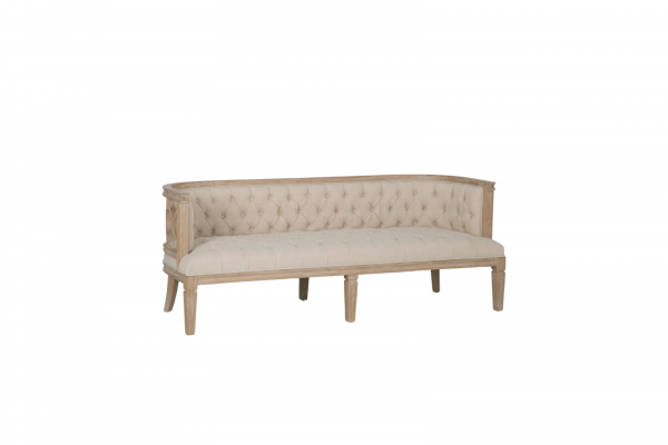 Victoria Loveseat, Natural