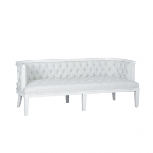 Victoria Loveseat, White