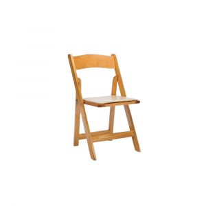 Wood Folding Chair, Natural