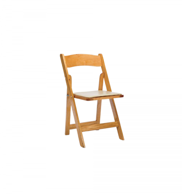 Wood Folding Chair, Natural