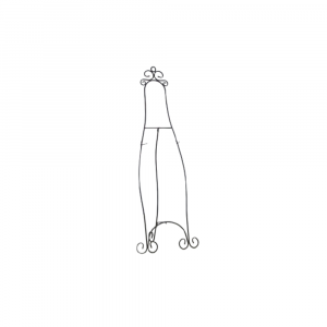 Wrought Iron Easel