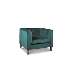 Charlotte Lounge Chair, Peacock