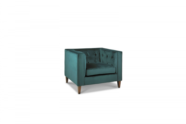 Charlotte Lounge Chair, Peacock