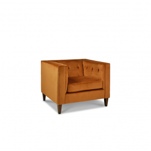 Charlotte Lounge Chair, Spice