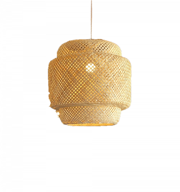 Paloma 3-Tier Bamboo Pendant