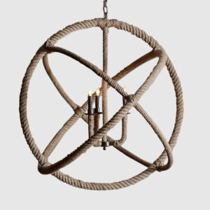Sphere Rope Chandelier