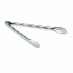 Stainless Utility Tongs 9"