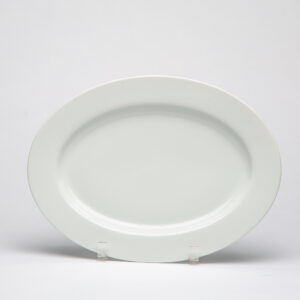 Oval White Platter