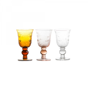 Lys Colored Wine Glass