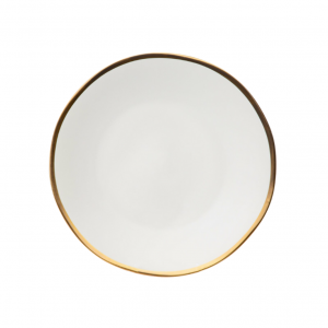 Parma Linen Gold Band, Service Plate