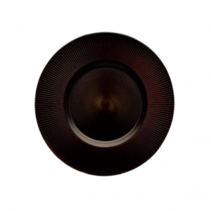 Ribbed Chocolate, Charger Plate