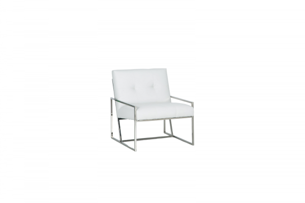Santorini Lounge Chair,  White