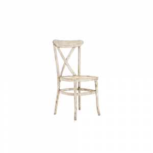 Tuscan, Antique White Chair