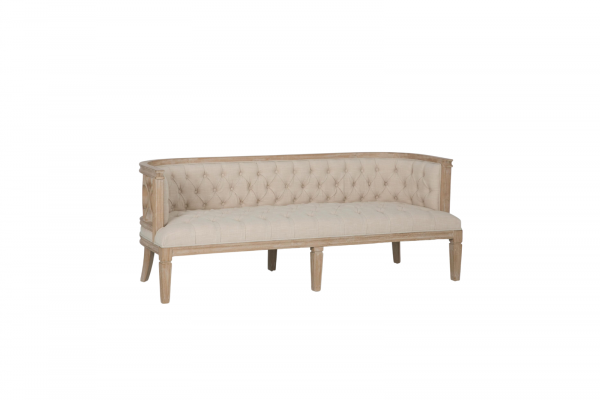 Victoria Loveseat, Natural