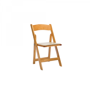 Wood Folding Chair, Natural
