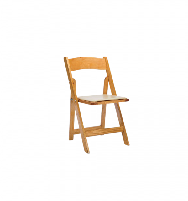 Wood Folding Chair, Natural