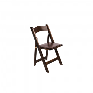 Wood Folding Chair, Walnut